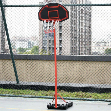 Canestro-Portatile-Canestro-Basket-da-Esterno-con-Altezza-Regolabile-193.5-248.5cm-e-Base-da-Riempire-con-Acqua-o-Sabbia,-in-Acciaio-e-Nylon-74x127x193.5-248.5cm-JH8A61-015JH8