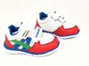 CANGURO Sneaker bimbo rossa verde bianca e blu
