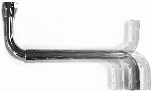 Canna becco universale per rubinetto, allungabile 23/40 cm rovesciabile