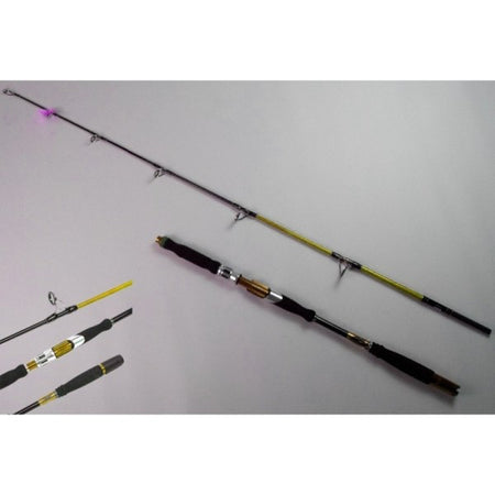 Canna Da Pesca Mare Barca Lunghezza 2.7m 10/30g Telescopica Portatile Spinning