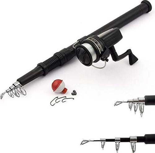 CANNA DA PESCA TELESCOPICA CON MULINELLO E ACCESSORI PER PRINCIPIANTI 160CM MAX Sport e tempo libero/Caccia e Pesca/Pesca/Pesca a mosca/Canne da pesca Trade Shop italia - Napoli, Commerciovirtuoso.it