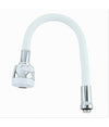 Canna Ricambio Miscelatore Rompigetto Rubinetto Cucina Flessibile Bianco 87508