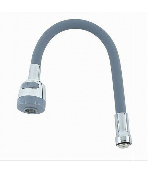 Canna Ricambio Miscelatore Rompigetto Rubinetto Cucina Flessibile Grigio 87510