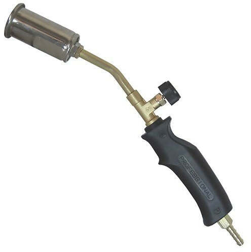 Cannello A Gas Professionale Senza Leva Made In Italy Da 40 Cm Con Bruciatore Zincato Diametro 3,5 Cm Ausonia - 48802