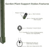 Cannetta in metallo plastificato tutore reggi piante per giardinaggio ed agricoltura Fai da te/Utensili elettrici e a mano/Attrezzi da giardinaggio/Spaghi e fascette/Legami di torsione La Zappa - Altamura, Commerciovirtuoso.it