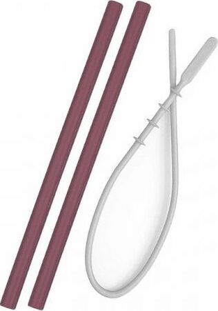 Cannucce in silicone con detergente rosso mattone Minikoioi Casa e cucina/Utensili da cucina/Accessori vino e bar/Cannucce/Cannucce riutilizzabili La Casa Del Bebè - Napoli, Commerciovirtuoso.it