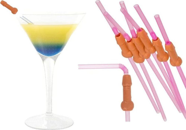 Cannucce per Festa addio al Nubilato a forma di Pene Set 6 Cannucce Pisello Addio Al Nubilato Salute e cura della persona/Erotismo e contraccezione/Sex toys/Gadget per addio al nubilato e al celibato Kondorama - Martinsicuro, Commerciovirtuoso.it