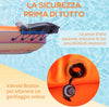 Canoa-Gonfiabile-2-Posti-in-PVC-con-2-Remi-in-Alluminio-e-Accessori,-Arancione-TG8A31-007TG8