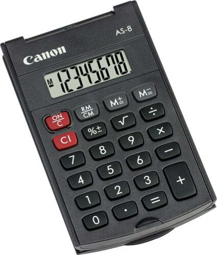Canon - Calcolatrice - tascabile - AS8HB Cancelleria e prodotti per ufficio/Elettronica per ufficio/Calcolatrici/Semplici Eurocartuccia - Pavullo, Commerciovirtuoso.it
