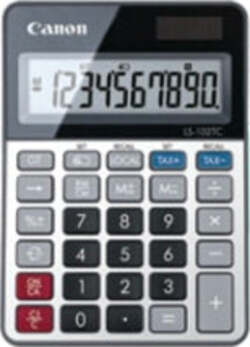 Canon - Calcolatrice LS-102TC - Grigio - 2471C001 Cancelleria e prodotti per ufficio/Elettronica per ufficio/Calcolatrici/Finanziarie Eurocartuccia - Pavullo, Commerciovirtuoso.it