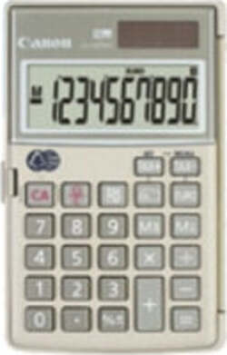 Canon - Calcolatrice LS-10TEG - Grigio - 4422B002 Cancelleria e prodotti per ufficio/Elettronica per ufficio/Calcolatrici/Finanziarie Eurocartuccia - Pavullo, Commerciovirtuoso.it