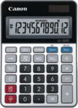 Canon - Calcolatrice LS-122TS - Grigio - 2470C002 Cancelleria e prodotti per ufficio/Elettronica per ufficio/Calcolatrici/Finanziarie Eurocartuccia - Pavullo, Commerciovirtuoso.it