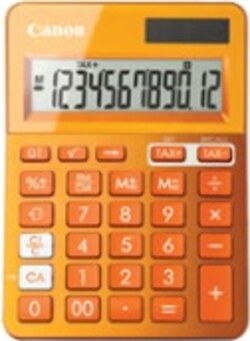Canon - Calcolatrice LS-123K - Arancione - 9490B004 Cancelleria e prodotti per ufficio/Elettronica per ufficio/Calcolatrici/Finanziarie Eurocartuccia - Pavullo, Commerciovirtuoso.it