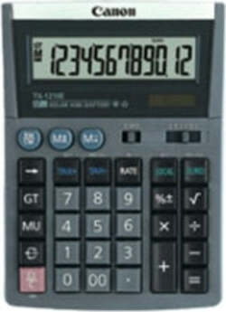 Canon - Calcolatrice TX-1210E - Grigio - 4100A014 Cancelleria e prodotti per ufficio/Elettronica per ufficio/Calcolatrici/Finanziarie Eurocartuccia - Pavullo, Commerciovirtuoso.it