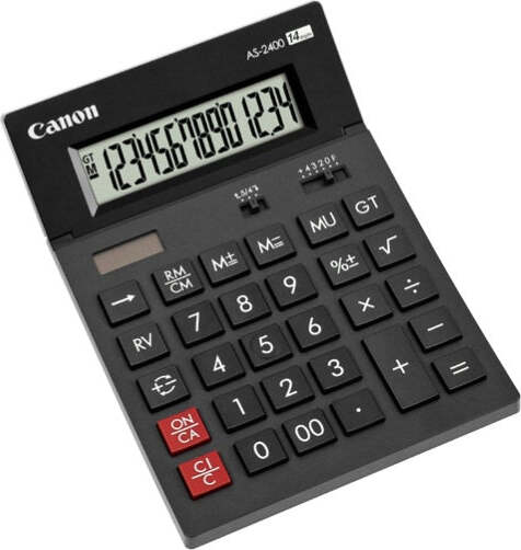 Canon - calcolatrice visiva da tavolo - AS2400HB a 14 cifre Cancelleria e prodotti per ufficio/Elettronica per ufficio/Calcolatrici/Grafiche Eurocartuccia - Pavullo, Commerciovirtuoso.it