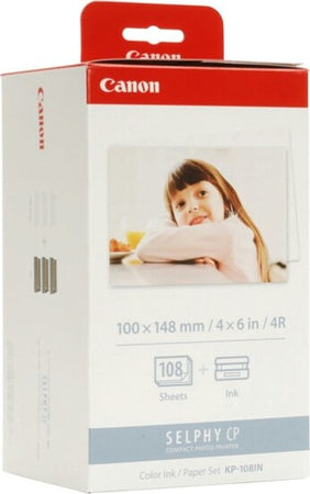 Canon - Carta fotografica - 100 x 148mm 108 Fogli con inchiostro kp108ip Elettronica/Informatica/Stampanti e accessori/Accessori per stampanti a inchiostro e laser/Cartucce d'inchiostro Eurocartuccia - Pavullo, Commerciovirtuoso.it
