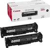 Canon - Scatola 2 Toner - Nero - 2662B005 - 3.400 pag Elettronica/Informatica/Stampanti e accessori/Accessori per stampanti a inchiostro e laser/Cartucce d'inchiostro Eurocartuccia - Pavullo, Commerciovirtuoso.it