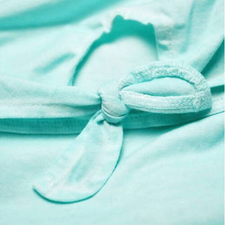Canotta Bambina Estiva Azzurra Stampata Maglia Senza Maniche Bimba Canottiera Estate Spiaggia Turchese 90% Cotone t-shirt bambina/ragazza Piccole Canaglie - Tropea, Commerciovirtuoso.it
