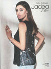 Jadea Chic Top Canotta Spalla Larga Nera Made in Italy Maglia Estiva Semi Trasparente Canottiera ART. 4161 maglia donna L'Orchidea - Siderno, Commerciovirtuoso.it