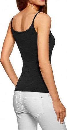 Canotta Donna Modellante Bretelle Sottile Casual Chic 2 Colori Linea Basic Moda/Donna/Abbigliamento/Abbigliamento da notte lingerie e intimo/Lingerie & Intimo/Intimo modellante/Maglie modellanti Trade Shop italia - Napoli, Commerciovirtuoso.it