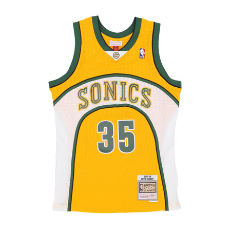 MITCHELL &amp; NESS Canotta Basket Uomo Nba Alternate Jersey 2007 No 35 Kevin Durant Seasup Original Team Colors da uomo