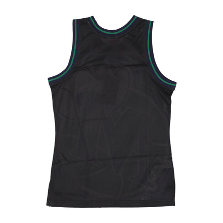 MITCHELL &amp; NESS Canotta Basket Uomo Nba Big Face 7.0 Fashion Tank Dalmav Black da uomo