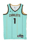 JORDAN NBA Canotta Basket Uomo Nba Dri Fit Swingman Jersey No 1 Lamelo Ball Chahor Mint da uomo