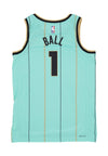 JORDAN NBA Canotta Basket Uomo Nba Dri Fit Swingman Jersey No 1 Lamelo Ball Chahor Mint da uomo
