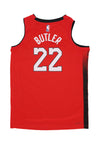 NIKE NBA Canotta Basket Uomo Nba Dri Fit Swingman Jersey No 22 Jimmy Butler Miahea University Red da uomo