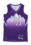 NIKE NBA Canotta Basket Uomo Nba Dri Fit Swingman Jersey No 23 Lauri Markkanen Utajaz Field Purple da uomo