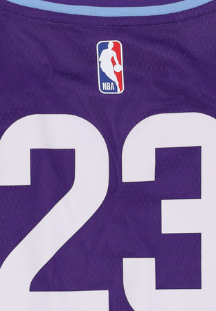 NIKE NBA Canotta Basket Uomo Nba Dri Fit Swingman Jersey No 23 Lauri Markkanen Utajaz Field Purple da uomo