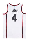 NIKE NBA Canotta Basket Uomo Nba Dri Fit Swingman Jersey No 4 Jalen Green Houroc White/original Team Colors da uomo