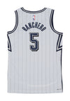 NIKE NBA Canotta Basket Uomo Nba Dri Fit Swingman Jersey No 5 Paolo Banchero Orlmag Pure Platinum da uomo
