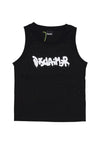 DISCLAIMER Canotta Donna W Logo Tank Black da donna