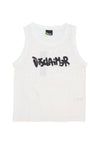 DISCLAIMER Canotta Donna W Logo Tank White da donna