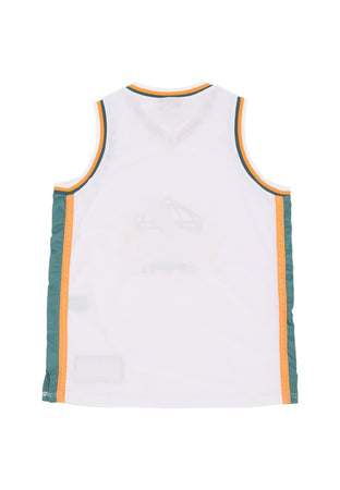 DOLLY NOIRE Canotta Tipo Basket Uomo Goat Tank Top White da uomo