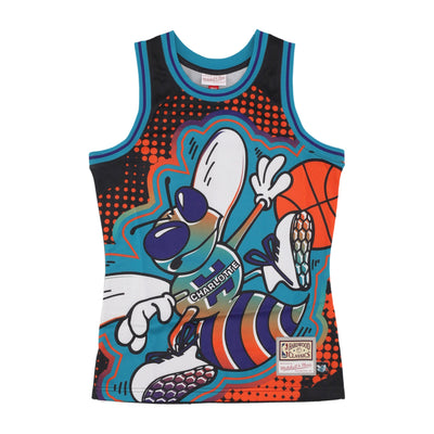 MITCHELL & NESS Canotta Tipo Basket Uomo Nba Big Face 7.0 Fashion Tank Chahor Black da uomo