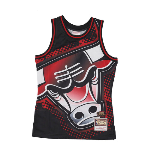 MITCHELL & NESS Canotta Tipo Basket Uomo Nba Big Face 7.0 Fashion Tank Chibul Black da uomo