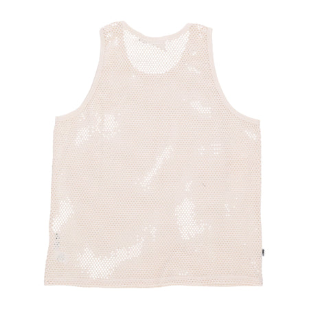OBEY Canotta Uomo Tower Mesh Tank Unbleached da uomo