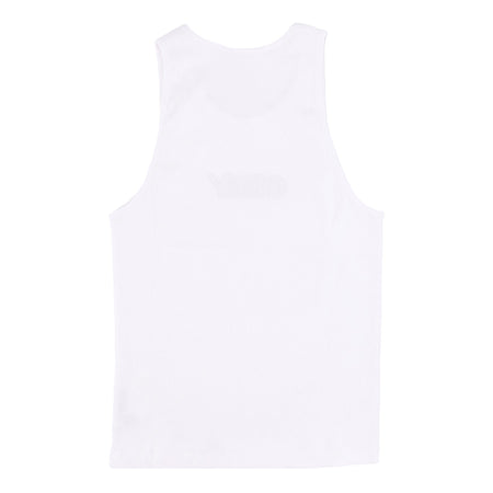 OBEY Canotta Uomo Trace Rib Tank White da uomo