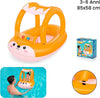 Canotto Canottino Volpe Gonfiabile Bambini Con Parasole Mare Piscina 85x58cm 34168 Giochi e giocattoli/Sport e giochi all'aperto/Giochi aquatici e piscine per bambini/Canotti e gonfiabili galleggianti Trade Shop italia - Napoli, Commerciovirtuoso.it