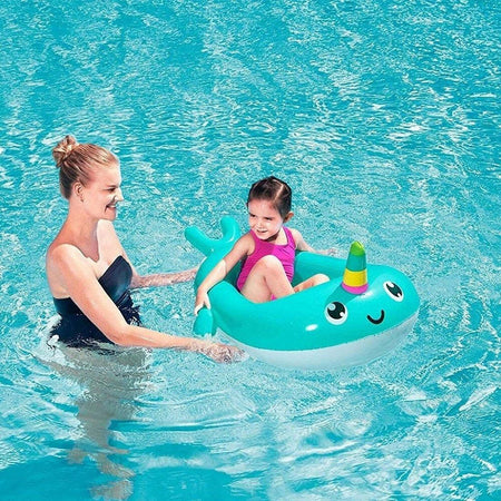 Canotto Forma Narvalo Canottino Gonfiabile Piscina Mare 118x89 Cm Bambini 34120 Giochi e giocattoli/Sport e giochi all'aperto/Giochi aquatici e piscine per bambini/Canotti e gonfiabili galleggianti Trade Shop italia - Napoli, Commerciovirtuoso.it