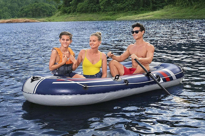 Canotto Gommone Gonfiabile Treck X2 255x127x36 Cm Con Remi Pompa A Pedale 61068 Giochi e giocattoli/Sport e giochi all'aperto/Giochi aquatici e piscine per bambini/Canotti e gonfiabili galleggianti Trade Shop italia - Napoli, Commerciovirtuoso.it