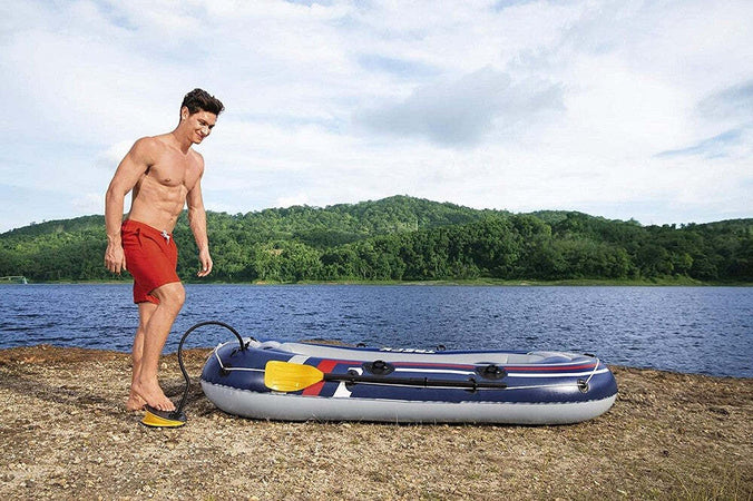 Canotto Gommone Gonfiabile Treck X2 255x127x36 Cm Con Remi Pompa A Pedale 61068 Giochi e giocattoli/Sport e giochi all'aperto/Giochi aquatici e piscine per bambini/Canotti e gonfiabili galleggianti Trade Shop italia - Napoli, Commerciovirtuoso.it