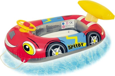 Canotto gonfiabile gioco per bambini automobile con volante 100x62x25 cm gonfiabile in PVC colorato per mare e piscina Canotto gonfiabile per bambini Trade Shop italia - Napoli, Commerciovirtuoso.it