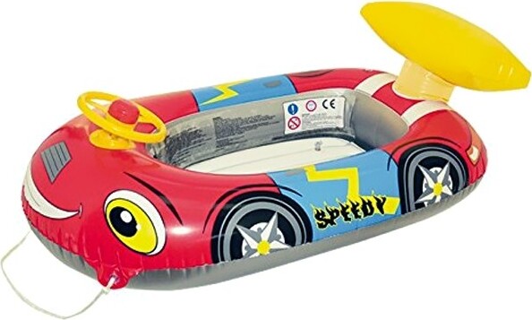 Canotto gonfiabile gioco per bambini automobile con volante 100x62x25 cm gonfiabile in PVC colorato per mare e piscina Canotto gonfiabile per bambini Trade Shop italia - Napoli, Commerciovirtuoso.it
