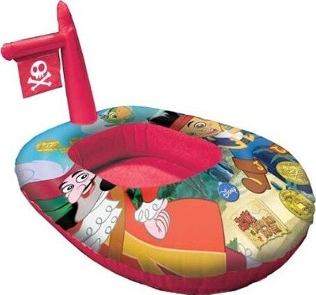 Canotto-Gonfiabile-Jack-Il-Pirata-Lunghezza-90cm-Per-Bambini-Con-Bandiera-Pirati