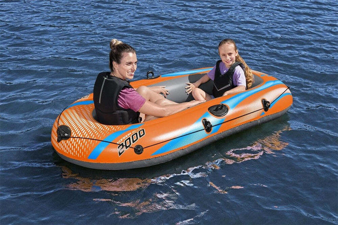 Canotto Gonfiabile Kondor Elite 2000 196x106cm Gommone 2 Persone Max 120kg 61139 Giochi e giocattoli/Sport e giochi all'aperto/Giochi aquatici e piscine per bambini/Canotti e gonfiabili galleggianti Trade Shop italia - Napoli, Commerciovirtuoso.it