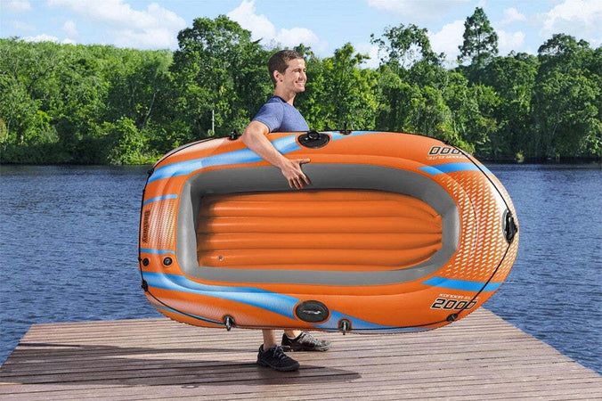 Canotto Gonfiabile Kondor Elite 2000 196x106cm Gommone 2 Persone Max 120kg 61139 Giochi e giocattoli/Sport e giochi all'aperto/Giochi aquatici e piscine per bambini/Canotti e gonfiabili galleggianti Trade Shop italia - Napoli, Commerciovirtuoso.it