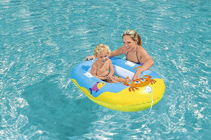 Canotto Gonfiabile Per Bambini Granchio Felice Pesci 119 X 79 Cm 2 Colori 34009 Giochi e giocattoli/Sport e giochi all'aperto/Giochi aquatici e piscine per bambini/Canotti e gonfiabili galleggianti Trade Shop italia - Napoli, Commerciovirtuoso.it
